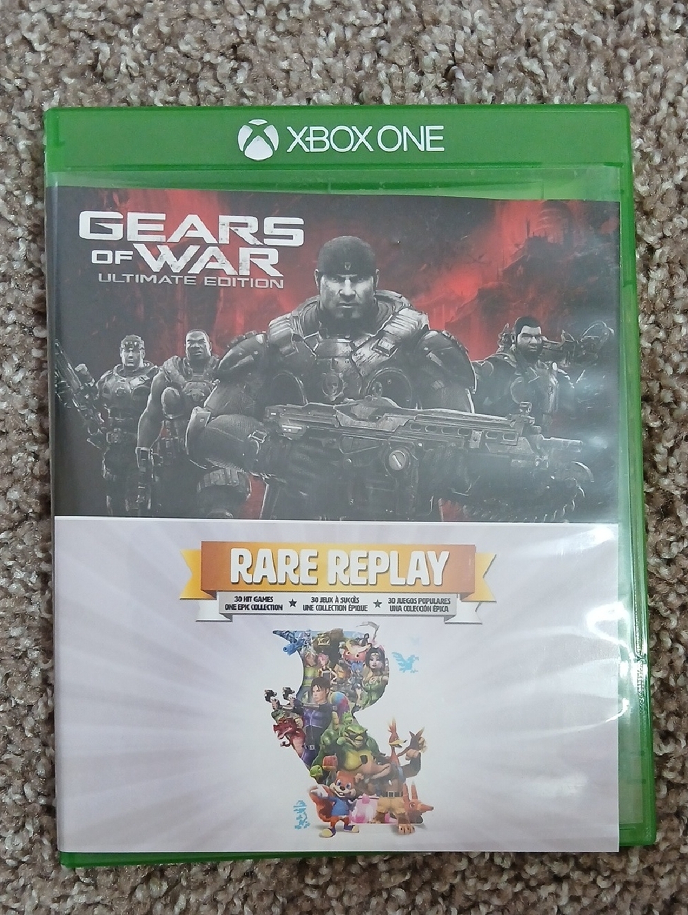 🎮 Gears of War: Ultimate Edition + Rare Replay Xbox One Game